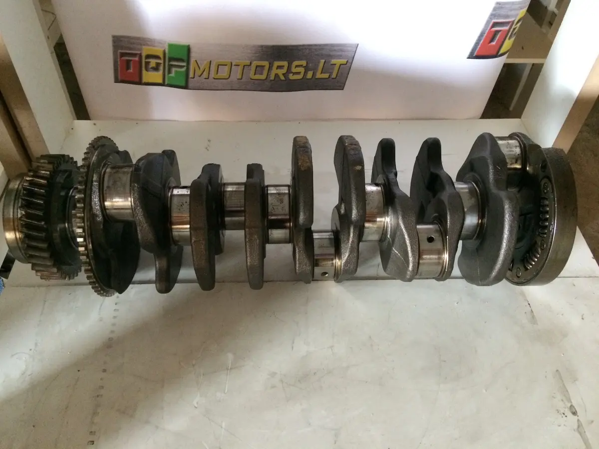 2007 Bpc Volkswagen Vw 2.5 Tdi Diesel Engine Crankshaft 1