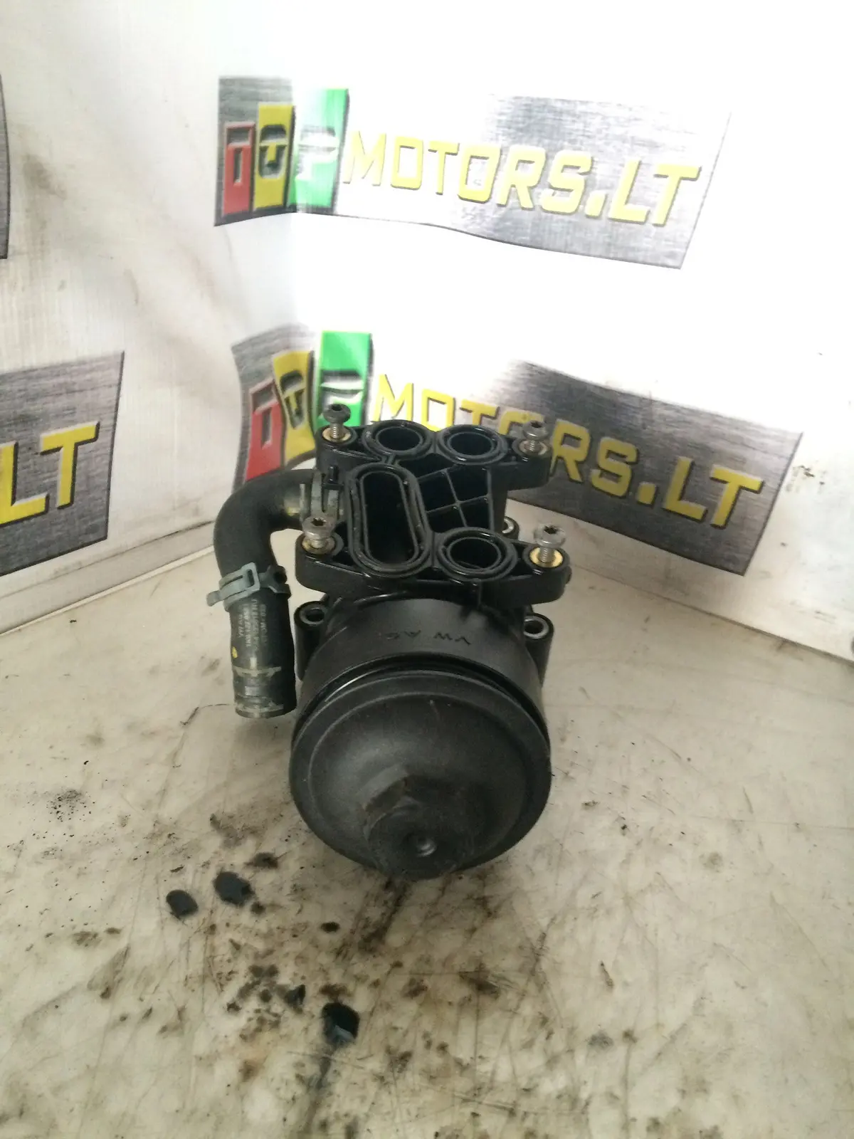 2012 Cfg Audi Volkswagen Skoda Seat 2.0 Tdi Dyzelis Tepalo Filtro Laikiklis  03L 115 389 C / 03L115389c 1