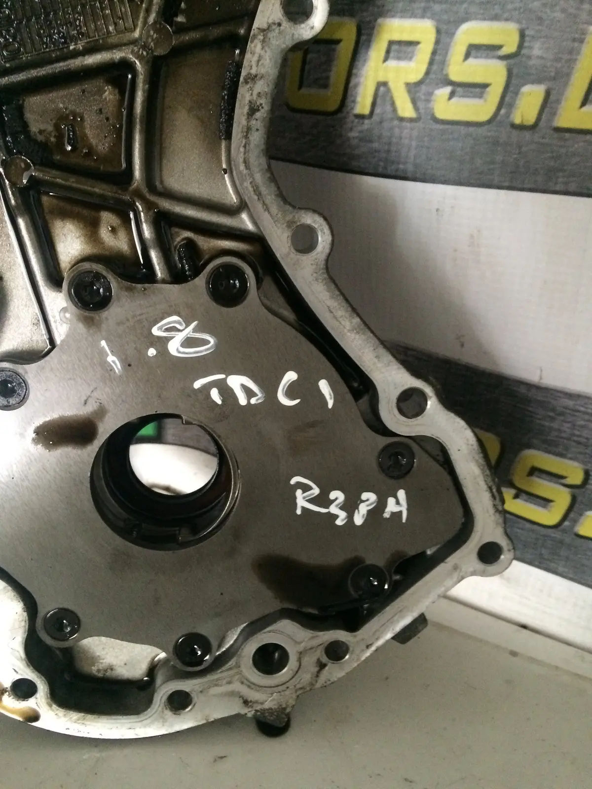 2007 R3pa Ford 1.8 Tdci Diesel Engine Oil Pump End Shields 2
