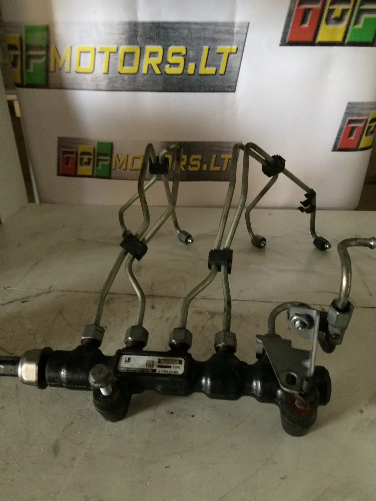 2005 Hhjb Ford 1.6 Tdci Hdi Diesel Engine Common Rail 9654592680 1
