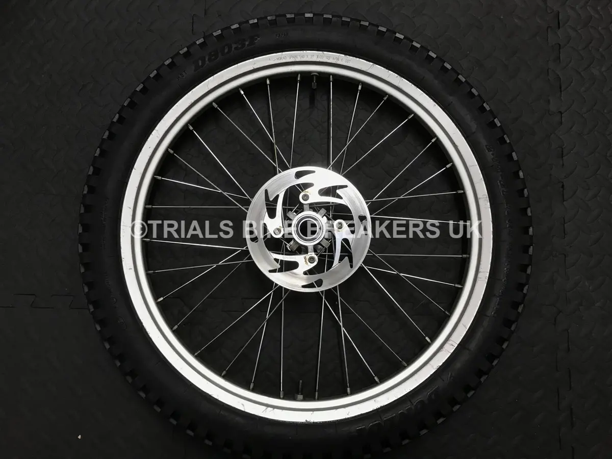 2004>2015 Gas Gas Pro Front Wheel With Disc & Tyre To Fit Marzocchi Forks 1