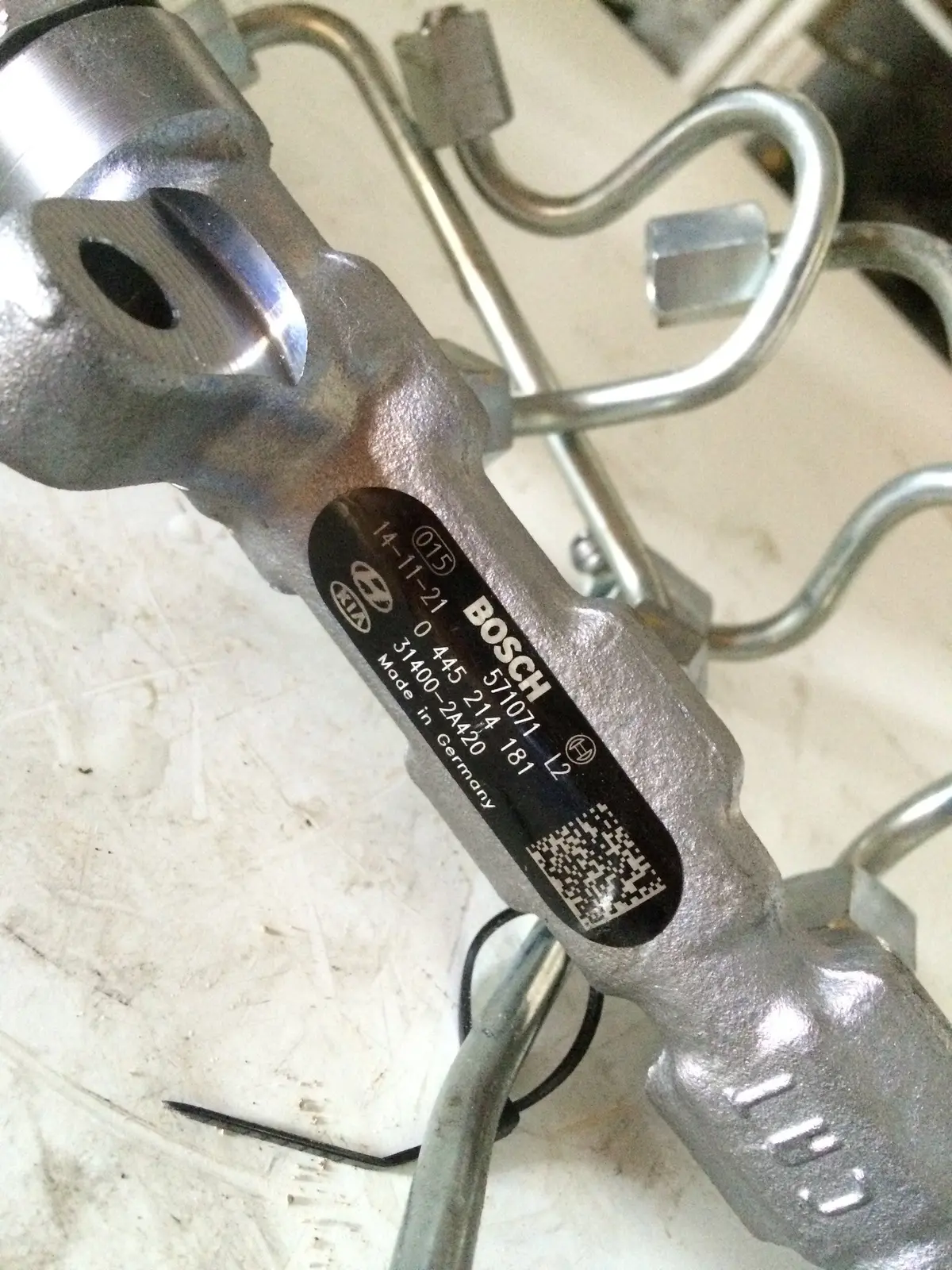2010 D4fb Hyundai Kia 1.6 Crdi Dyzelis Common Rail 0445214181 / 0 445 214 181 / 31400-2A420 2