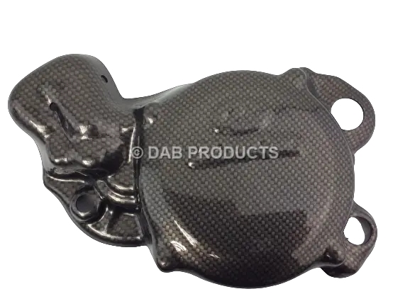 Dab Products Beta Rev3 & Evo Carbon Weave Clutch / Waterpump Cover 2000-2014 1