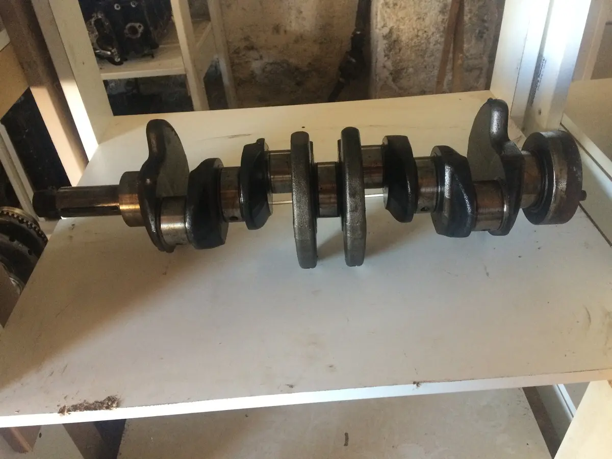 2001 611 Mercedes-Benz Mb 2.2 Cdi Diesel Engine Crankshaft 1