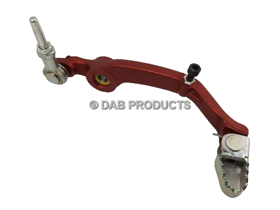 Dab Products 2019> Gas Gas Racing & Gp Rear Brake Lever Pedal Red 1