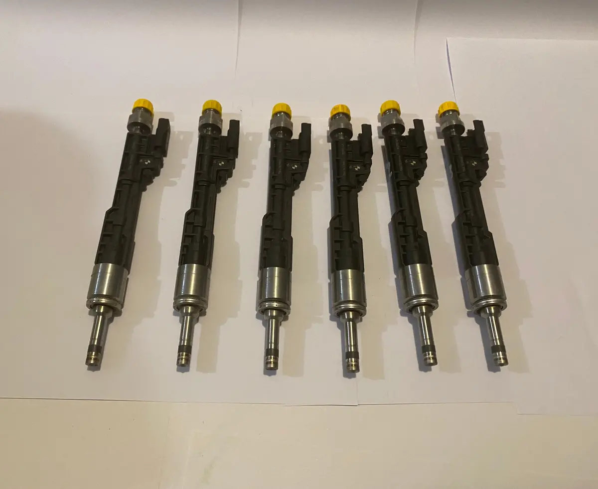 Genuine Bmw 13647639994 N55 S55 Fuel Injectors Set X 6 Pieces Tested M135i 335I M2 M4 Competion 1