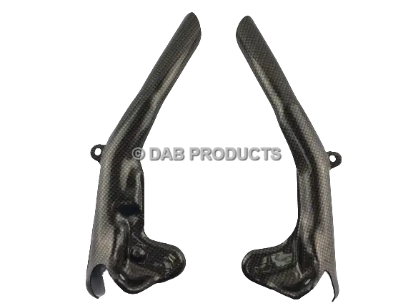 Dab Products Sherco Trials 2010-2015 Carbon Weave Look Frame Protectors Covers 1