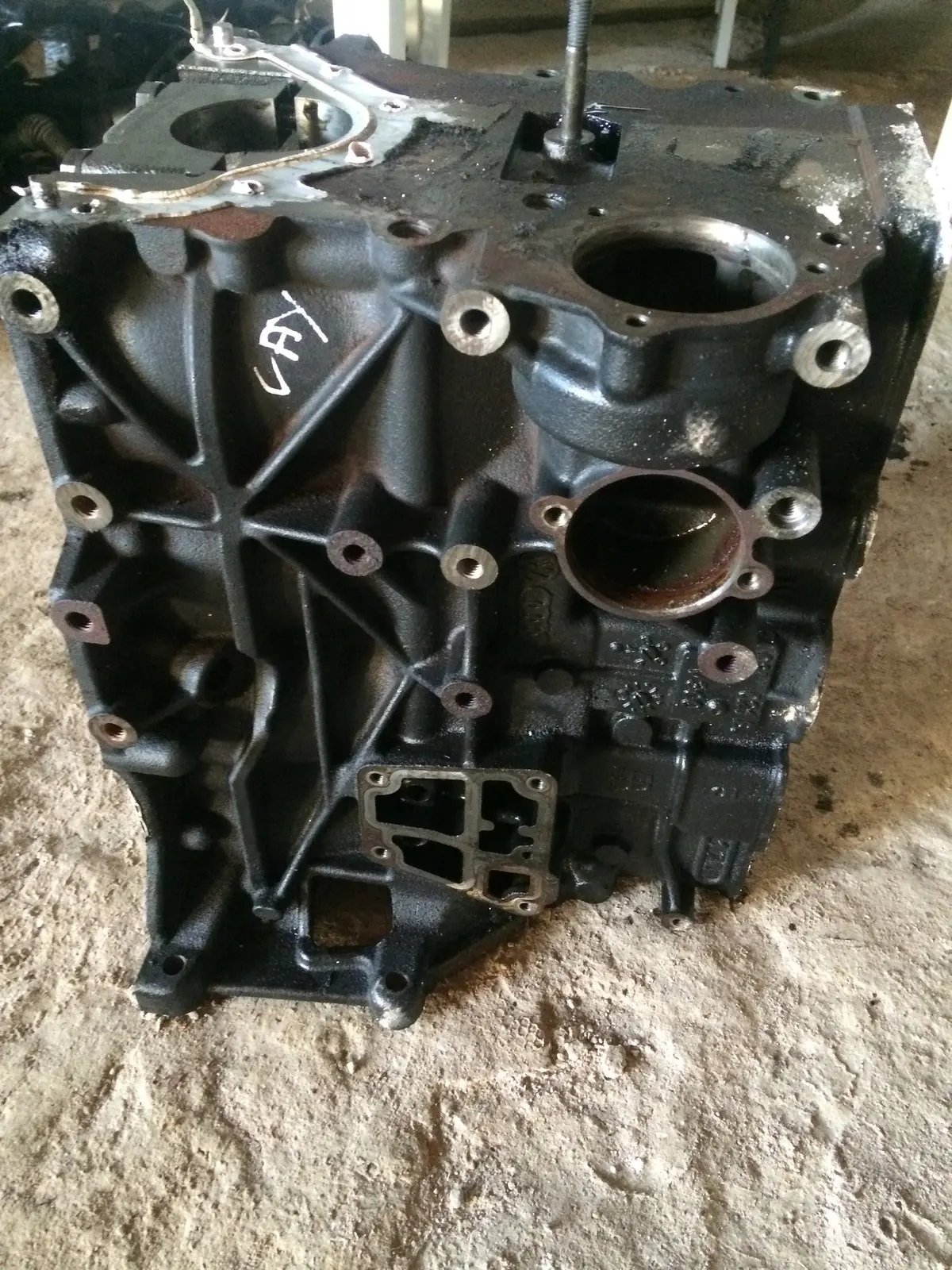2012 Cay Audi Volkswagen Vw Skoda Seat 1.6 Tdi Diesel Engine Block 2