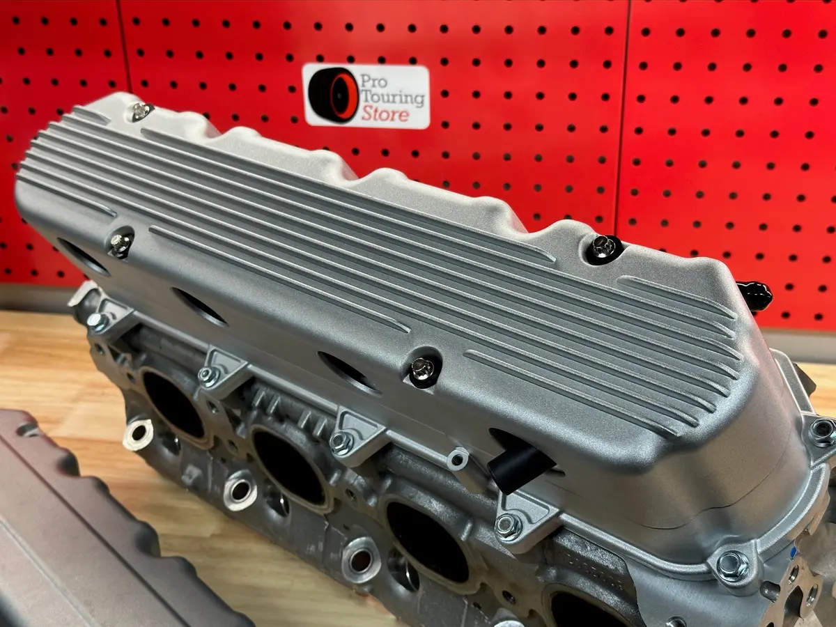 New - 2-Piece Gen V Lt Valve Covers - Hidden Coils - Finned Lt1 L83 L86 L8t 1