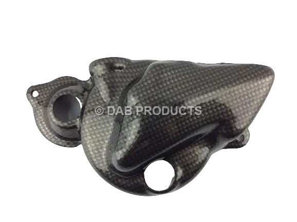 Dab Products Beta Rev50/80 & Evo 80 Carbon Weave Clutch / Waterpump Cover 1