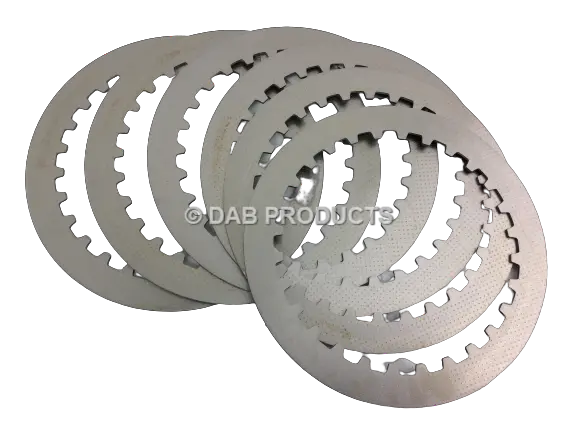 Dab Products Montesa Cota 315R 1997-2004 Dimpled Clutch Steel Plates 6Pc 1