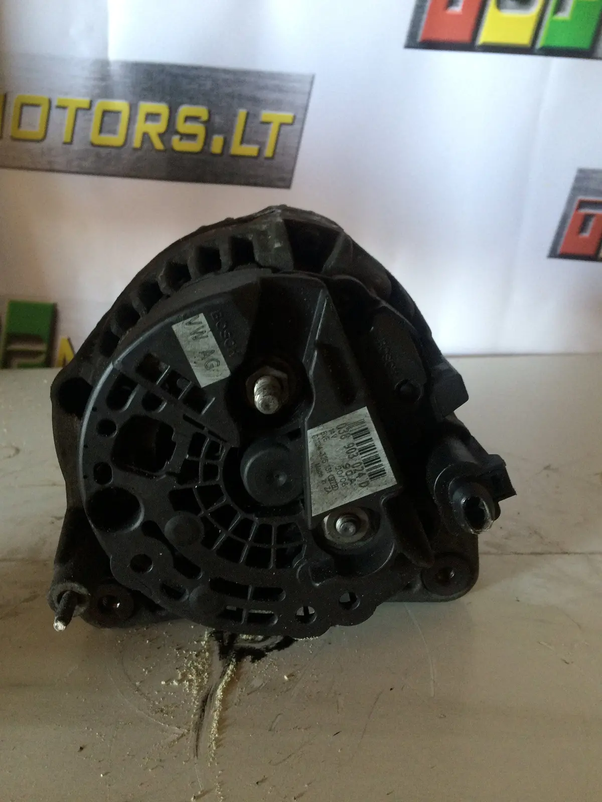 2004 Auy Volkswagen Vw 1.9 Tdi Diesel Engine Alternator 038 903 024 D 0124325131 2