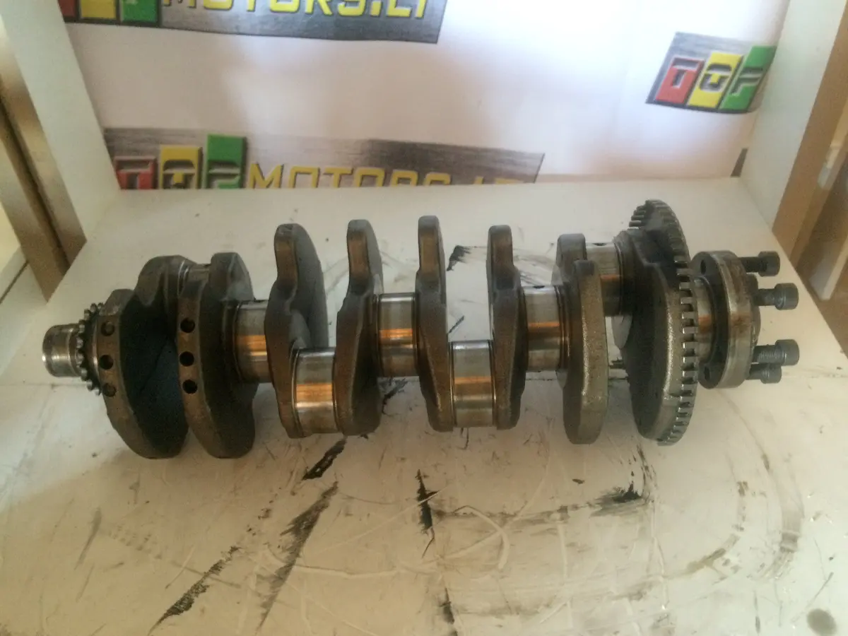 2004 Auy Volkswagen Vw 1.9 Tdi Diesel Engine Crankshaft 1