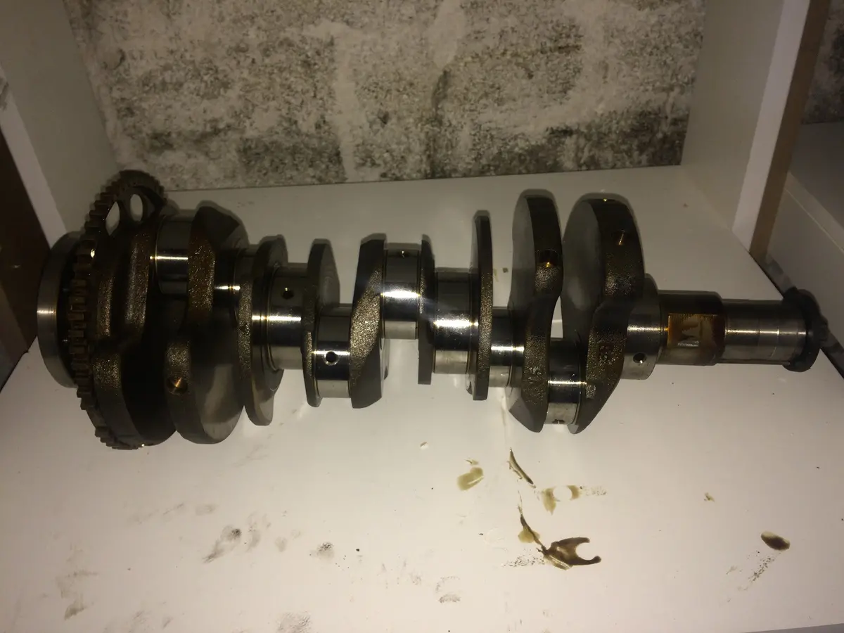 2011 A28ner Opel Saab 2.8 V6 Petrol Turbo Engine  Crankshaft 1