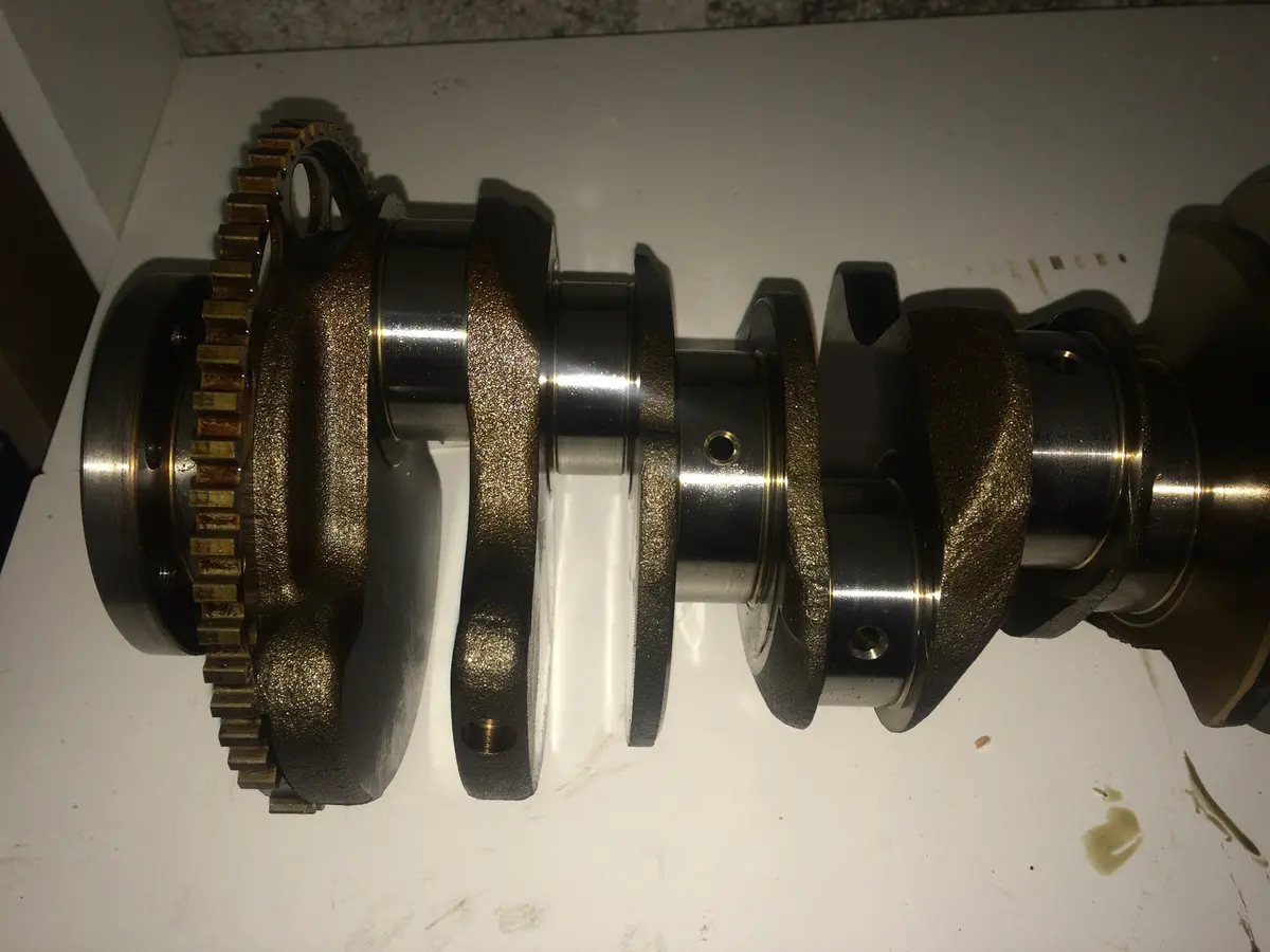 2011 A28ner Opel Saab 2.8 V6 Petrol Turbo Engine Crankshaft 2