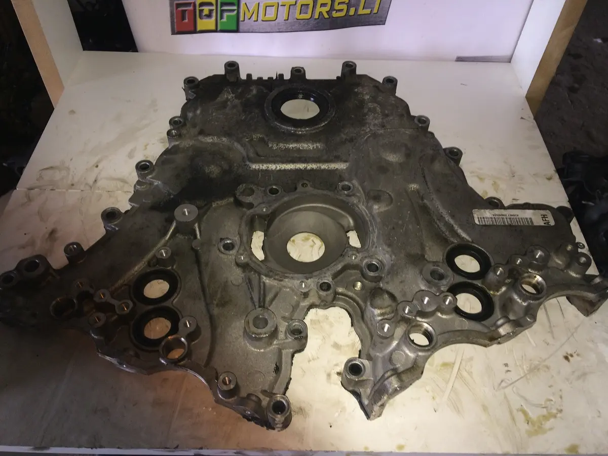 2011 A28ner Opel Saab 2.8 V6 Petrol Turbo Engine Timing Chain Cover 2