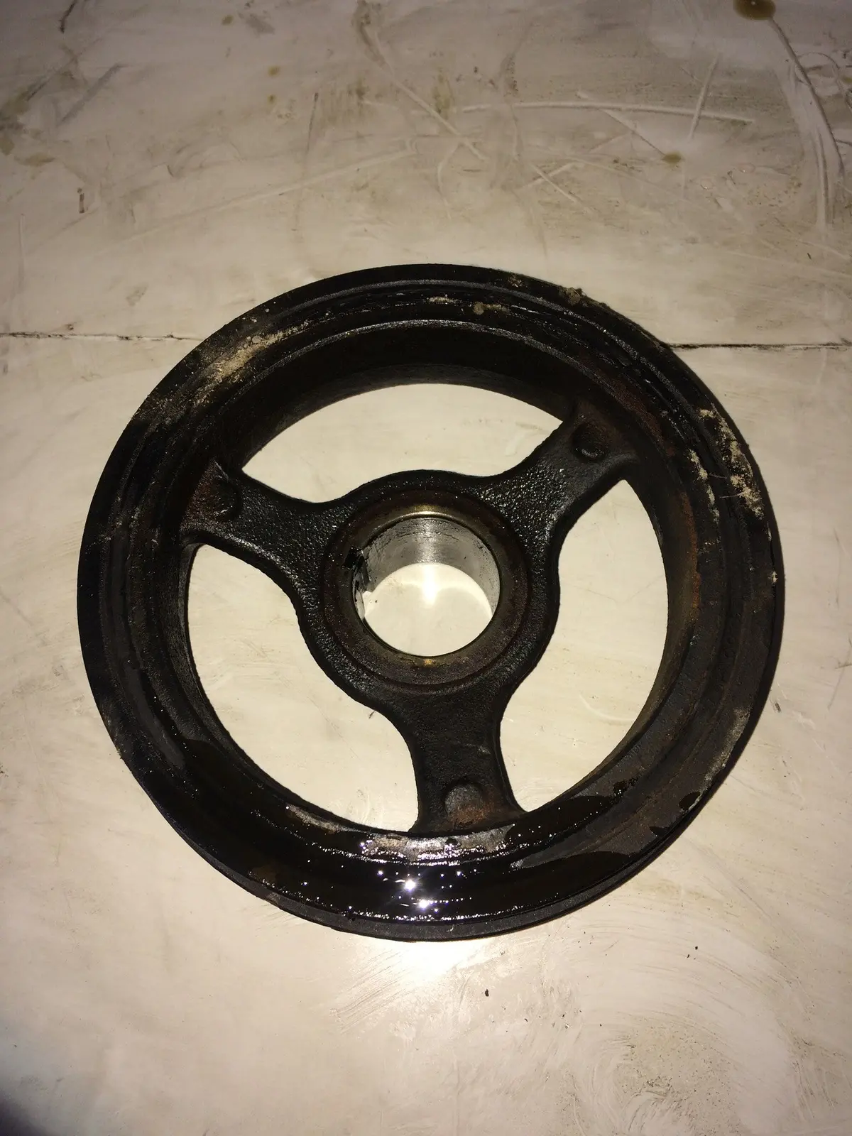 2011 A28ner Opel Saab 2.8 V6 Petrol Turbo Engine Crankshaft Pulley 1