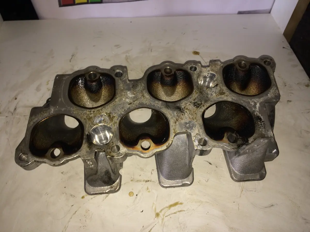 2011 A28ner Opel Saab 2.8 V6 Petrol Turbo Engine In Intake Inlet Manifold F005e10470 2