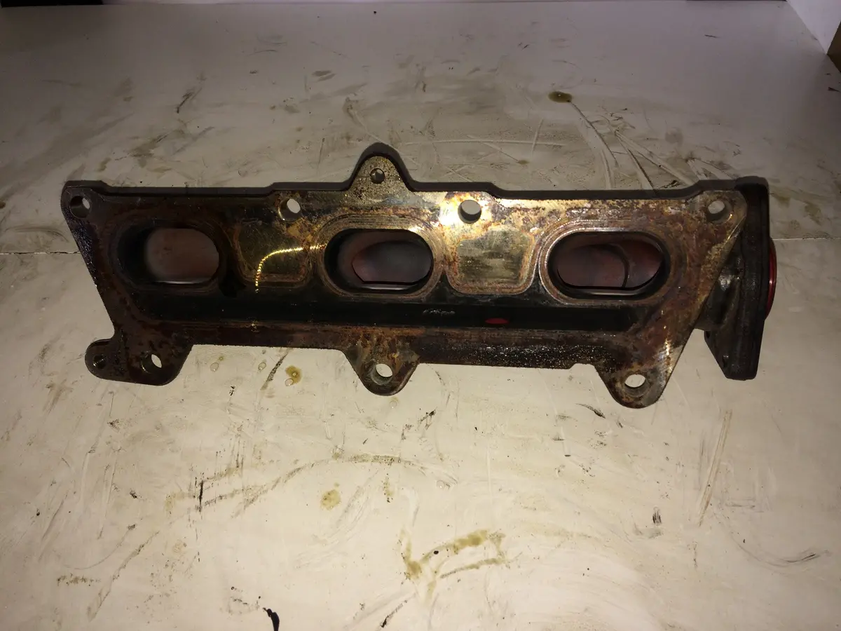 2011 A28ner Opel Saab 2.8 V6 Petrol Turbo Engine Ex Exhaust Manifold 1