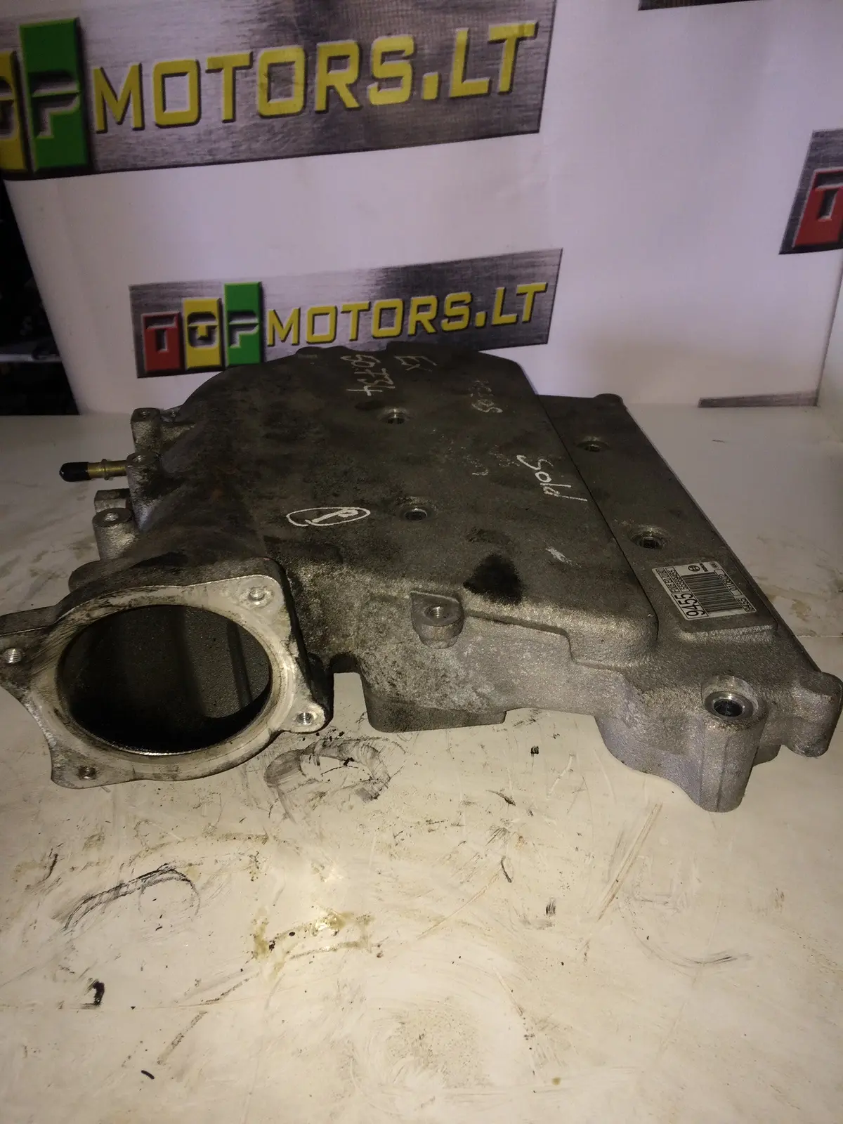2011 A28ner Opel Saab 2.8 V6 Petrol Turbo Engine In Intake Inlet Manifold 55561791 2