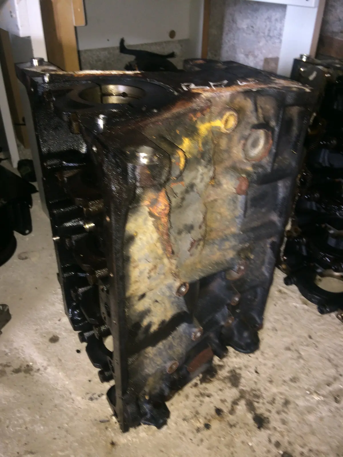2004 M43 M43b19 194E1 Bmw 1.9 Petrol Engine Block 1