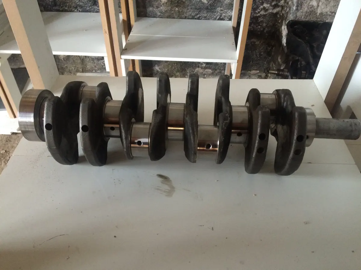 2007 D4cb Hyundai Kia 2.5 Cdri Diesel Engine Crankshaft 1