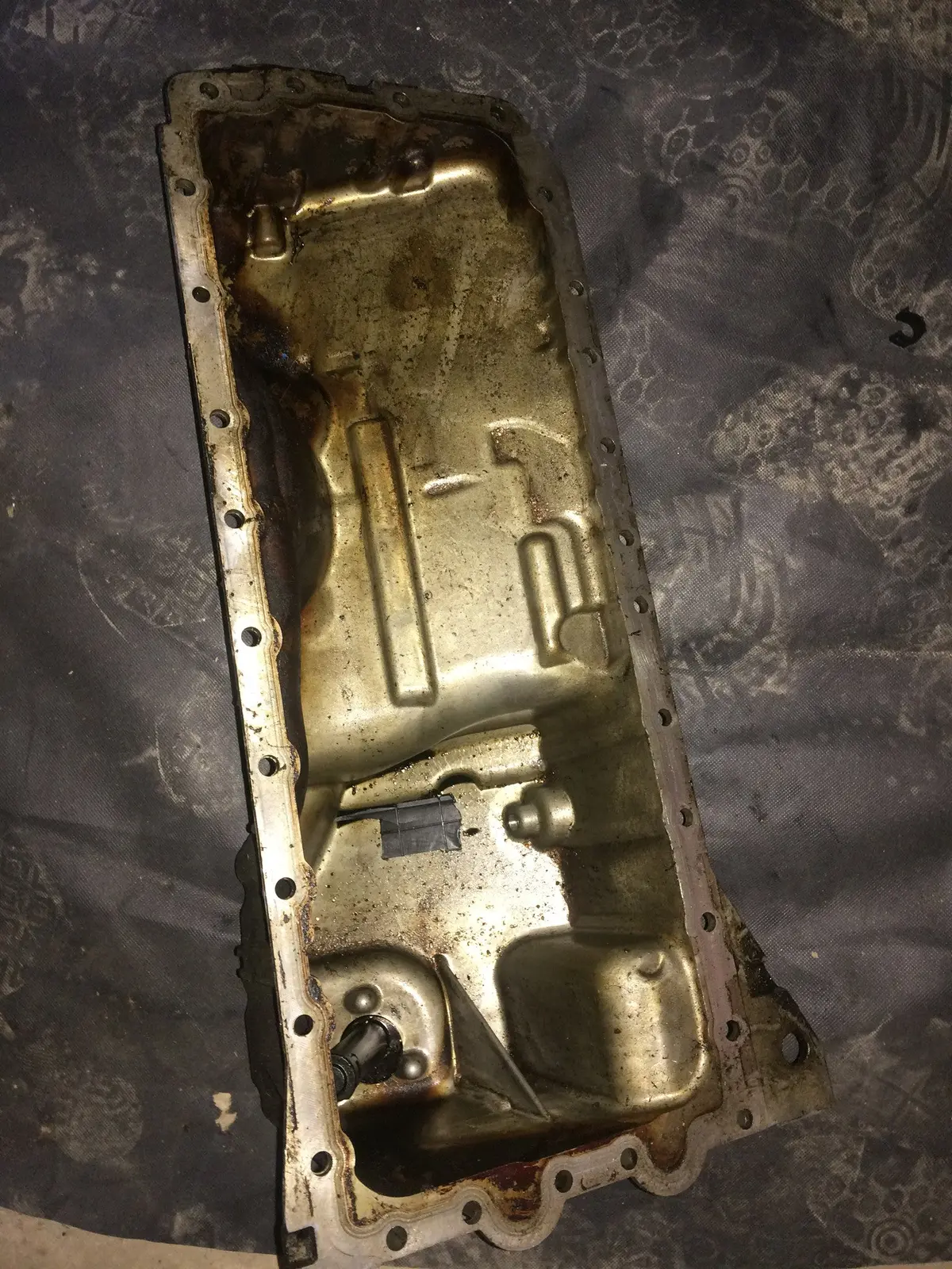 2008 N54 N54b30 N54b30a Bmw 3.0 Petrol Engine Oil Sump 1
