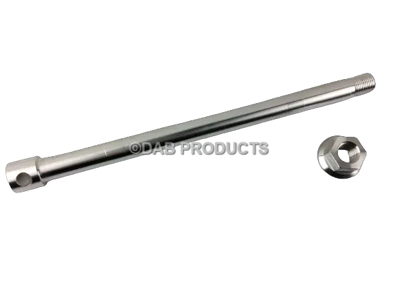 Dab Products Fantic 200 Rear Axle Spindle And Nut 1