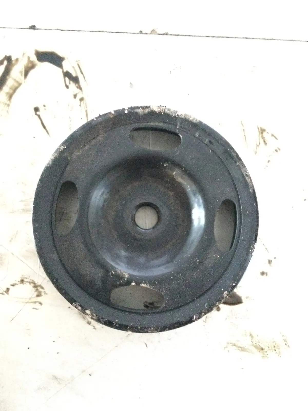2003 Awy Volkswagen Vw Skoda 1.2 Petrol Engine Crankshaft Pulley 03D 105 255 D 1