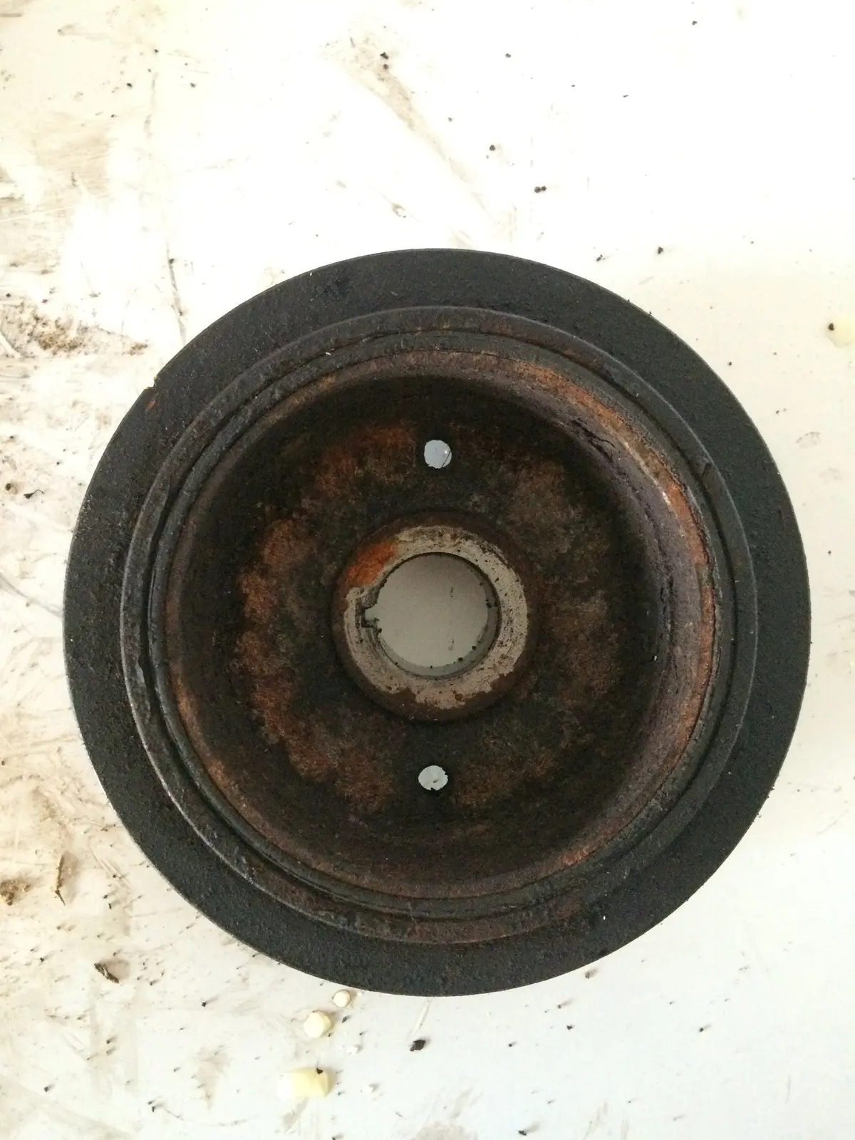 2004 1Zz Toyota 1.8 Vvti Petrol Engine Crankshaft Pulley 1