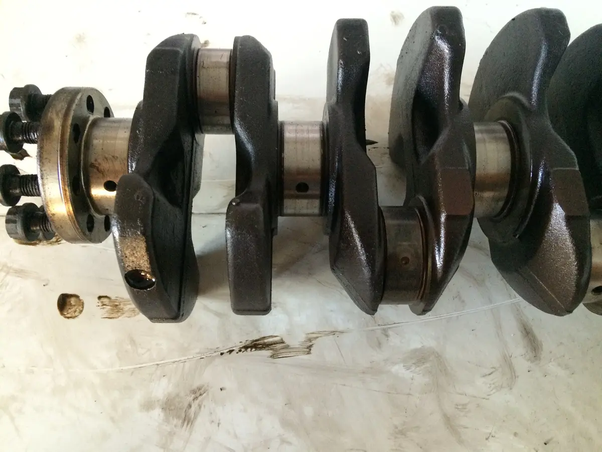 2004 1Zz Toyota 1.8 Vvti Petrol Engine Crankshaft 2