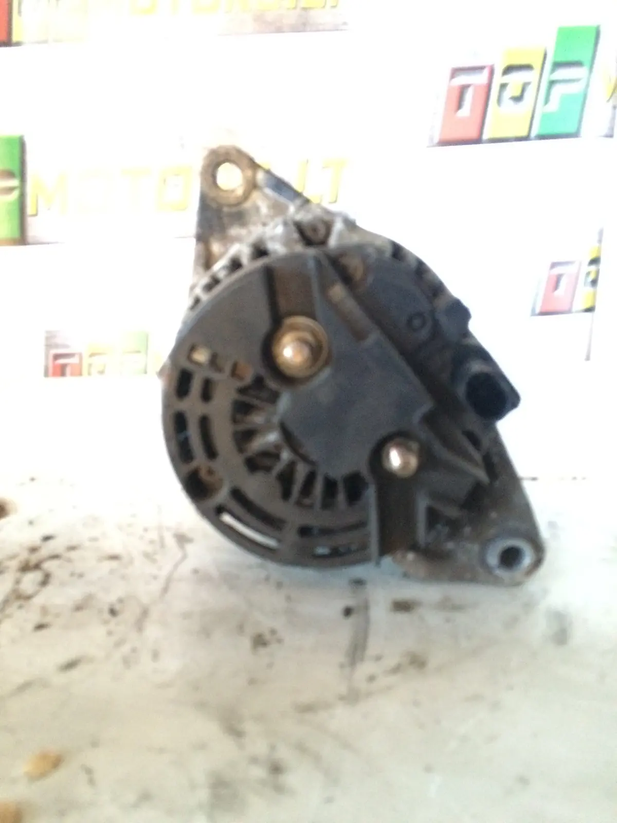 2005 F1ae Fiat Iveco 2.3 Jtd Diesel Engine Alternator 0124325053 504009977 1