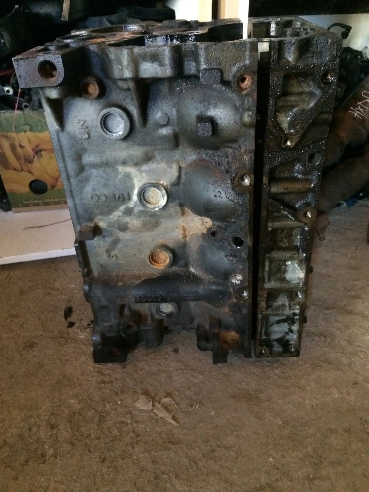 2005 F1ae Fiat Iveco 2.3 Jtd Diesel Engine Block 1