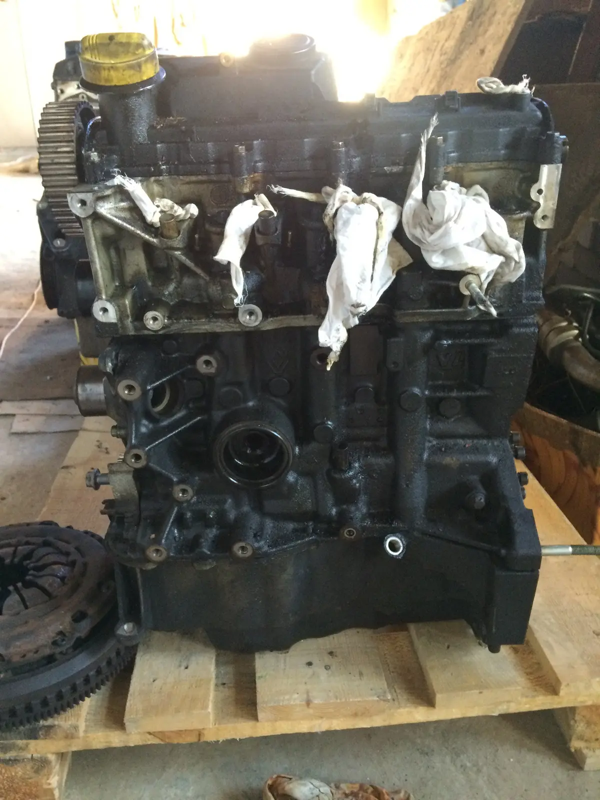 2005 K9k 732 Renault Nissan 1.5 Dci Diesel Engine 2