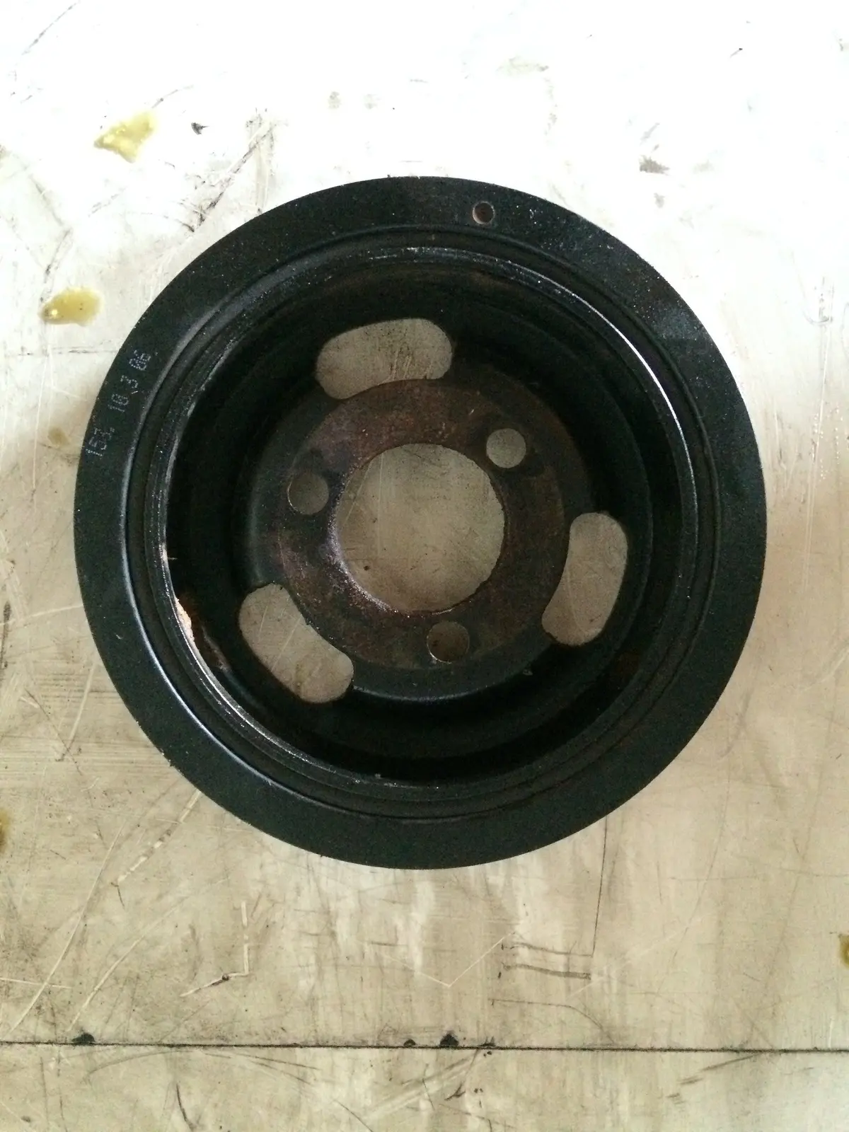 2012 N18 N18b16 Mini 1.6 Petrol Turbo Engine Crankshaft Pulley V7562801 80-03 1