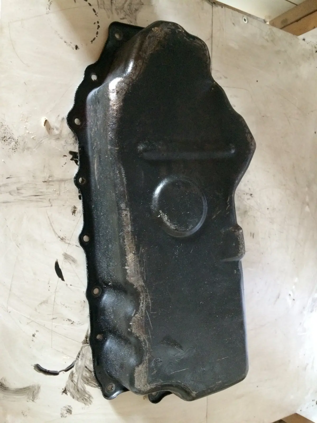2004 Hcpa Ford 1.8 Tdci Diesel Engine Oil Sump Ys6q 6675 Ad 2