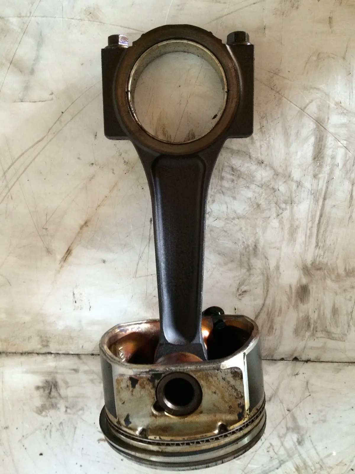 2001 Jeep 4.7 V8 Petrol Engine Piston With A Connecting Con Rod 1
