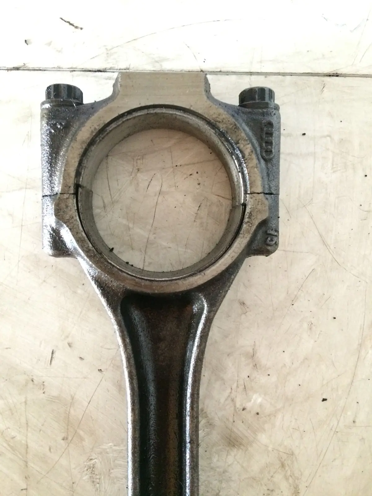 2006 Bkc Bxe Audi Volkswagen Skoda Seat 1.9 Tdi Pd Diesel Engine Connecting Con Rod 2