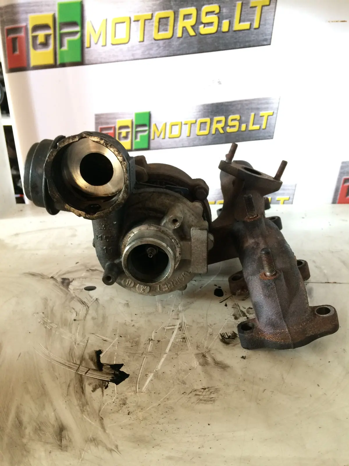 2006 Bkc Bxe Audi Volkswagen Skoda Seat 1.9 Tdi Pd Diesel Engine Turbo Charger 03G253014f 2
