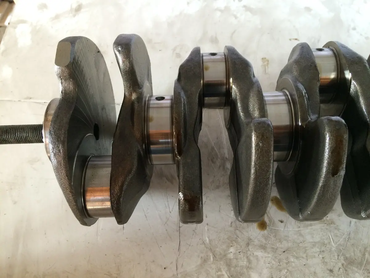 2010 Ccz Audi Volkswagen Skoda Seat 2.0 Tfsi Petrol Engine Crankshaft 2