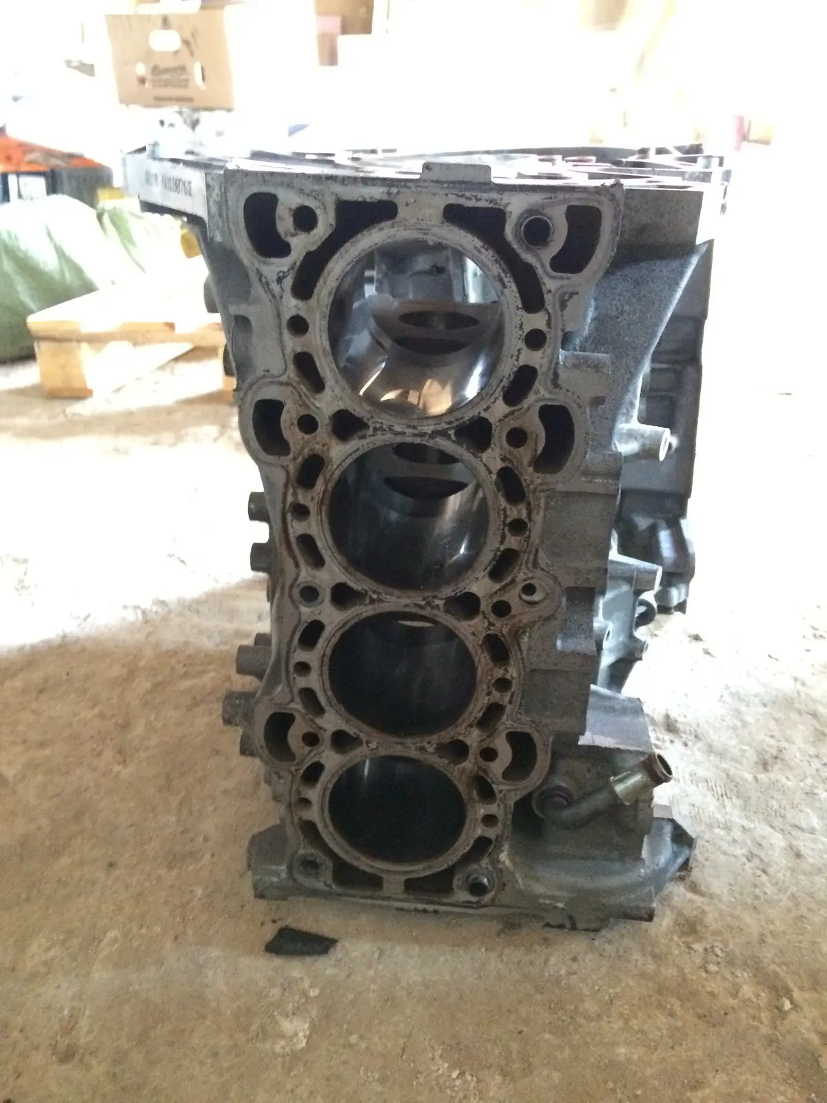 2007 Qqdb Ford 1.8 Petrol Engine Block 1