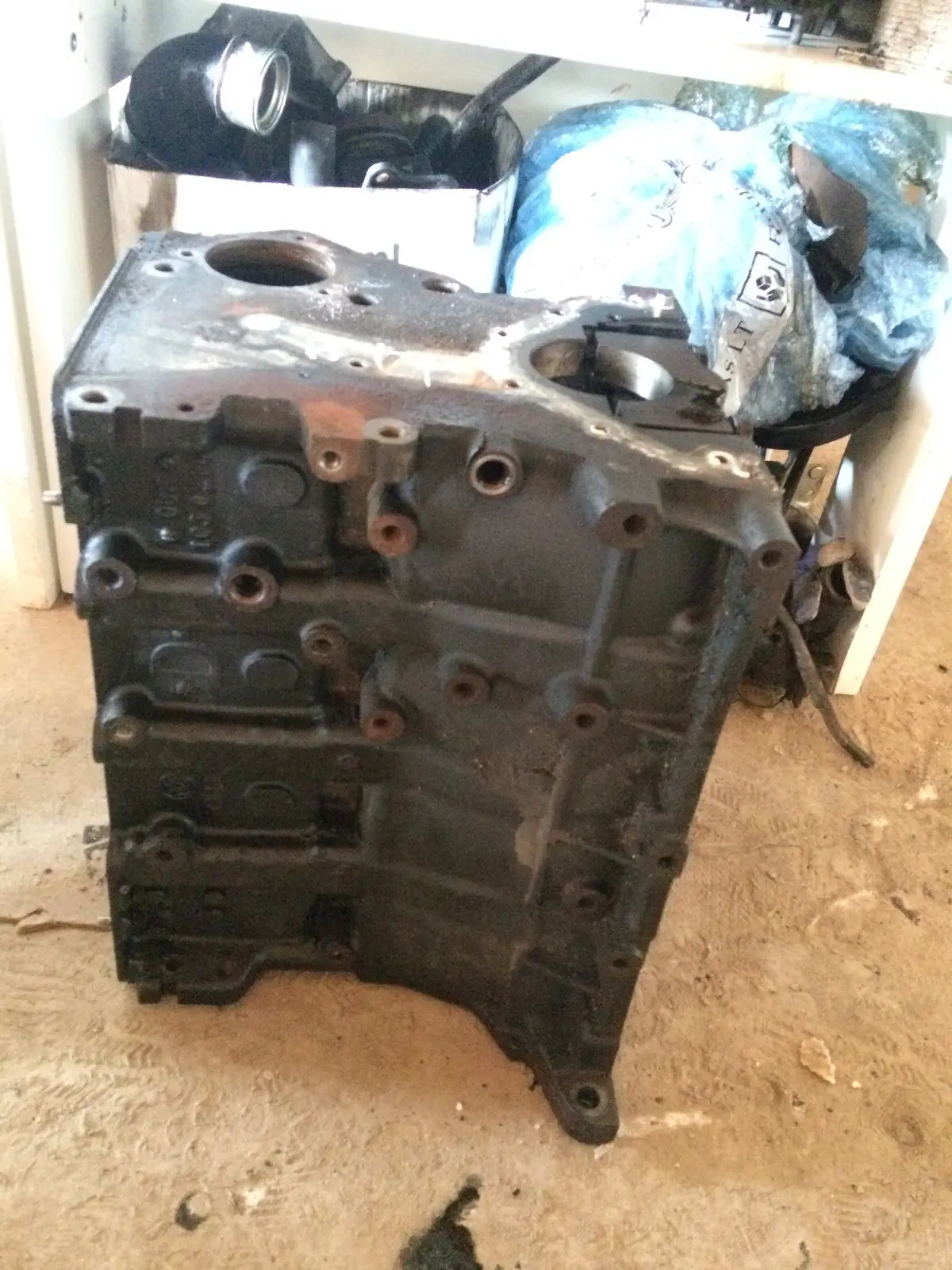 2006 Axx Audi Volkswagen Vw 2.0 Tfsi Petrol Engine Block 1