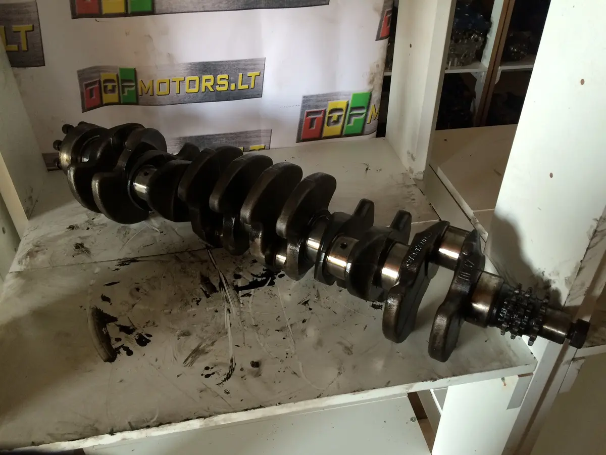2002 613 Mercedes-Benz Mb 3.2 Cdi Diesel Engine Crankshaft 1