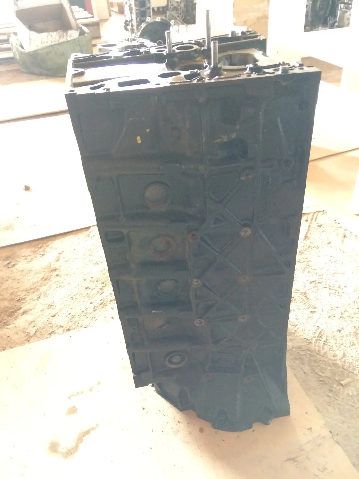 2002 613 Mercedes-Benz Mb 3.2 Cdi Diesel Engine Block 1