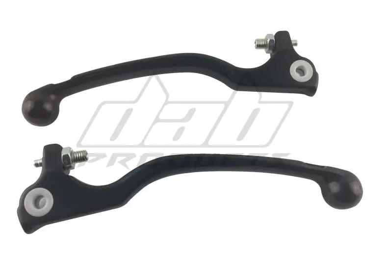 Dab Products Trials Long Ajp Braktec & Grimeca Clutch & Brake Lever Set Black 1