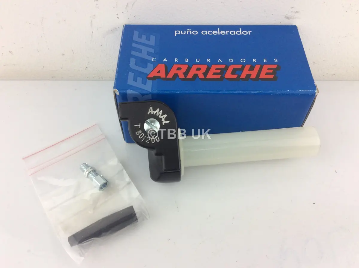 New Amal T80/200 Trials Slow Action Throttle Assembly 1