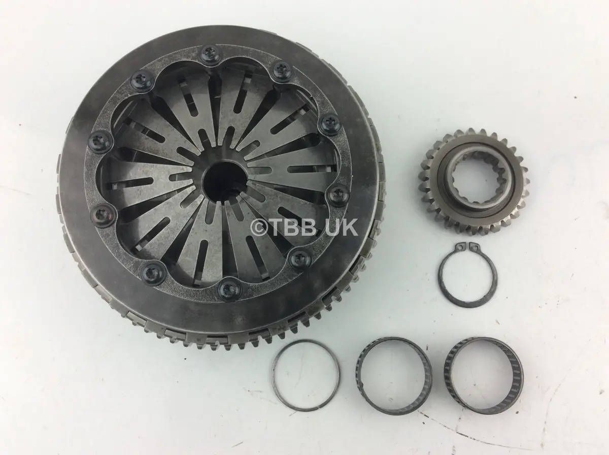 Used Gas Gas Pro Clutch Pack Assembly With Basket & Gears - 17Mm Finger Height 1