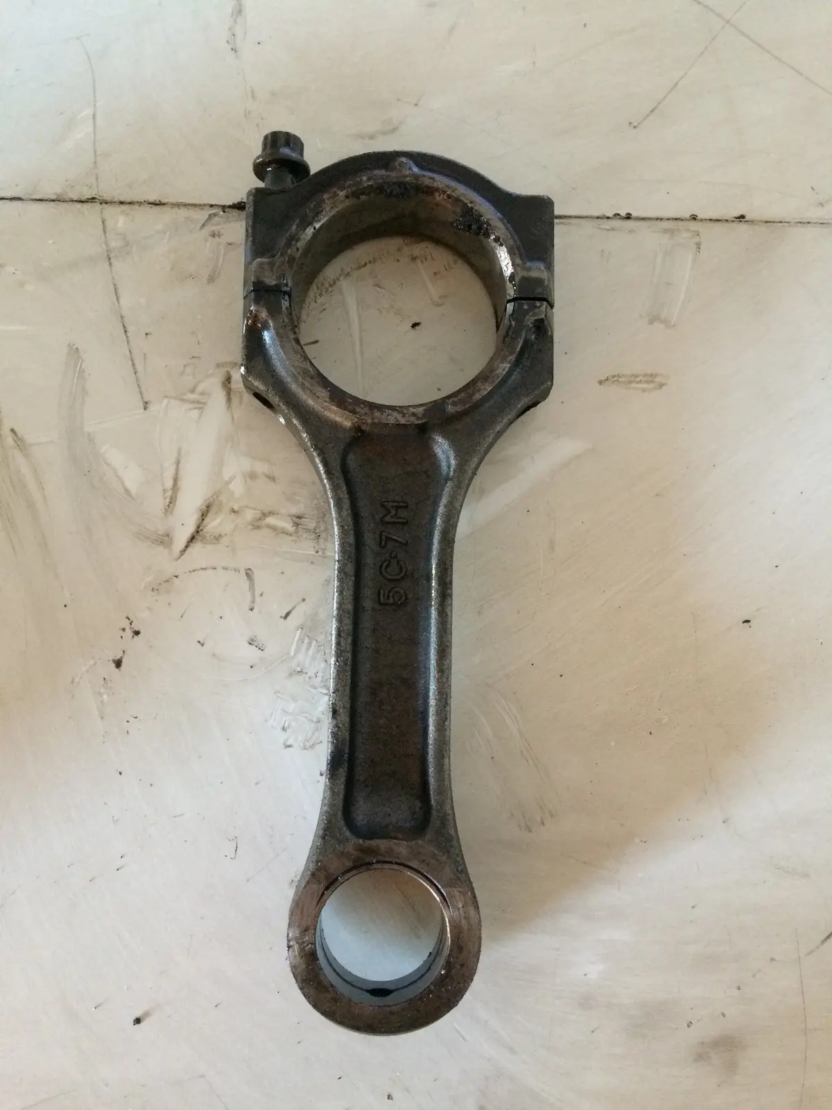 2007 Rf7j Mazda 2.0 D Diesel Engine Connecting Con Rod 1