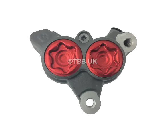 Braktec 4 Pot Cnc Monoblock Trials Front Brake Caliper 1