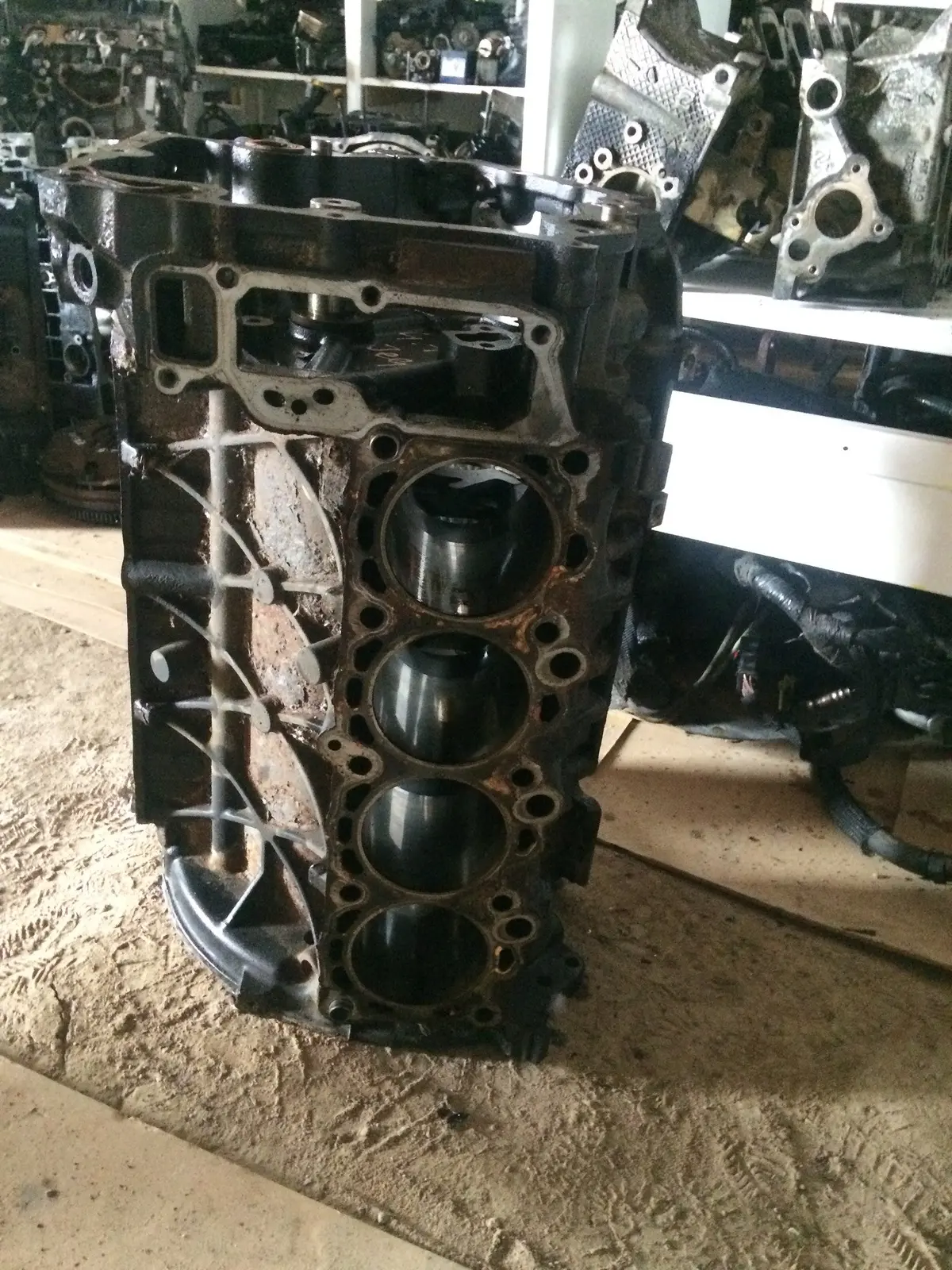 2001 Jeep 4.7 V8 Petrol Engine Block 1